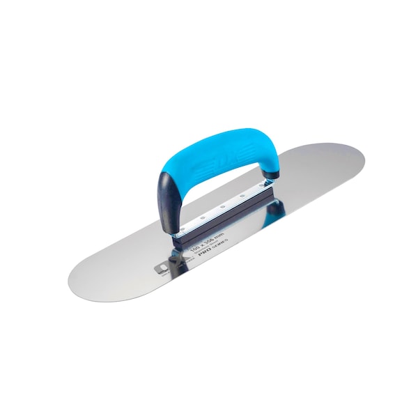 Pro 4"x16" (100x406mm) Flexible Pool Trowel - Stainless Steel, OX Grip